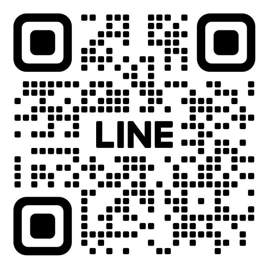 QRコード：LINE